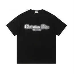 christian dior t-shirt manches courtes pour unisexe s_125a547